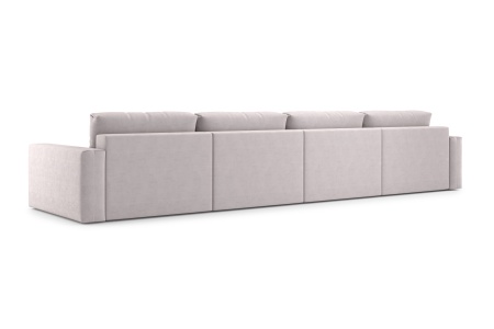 Диван прямой тик-так Монарх бежевый