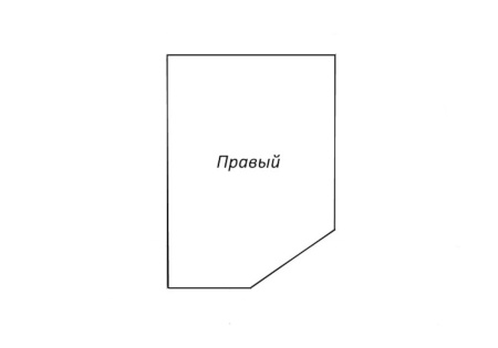 Столешница тростник правая