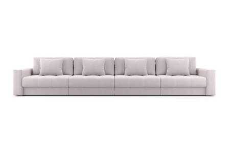 Диван прямой тик-так Монарх бежевый